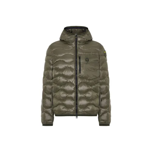 Blauer Зеленые Мужские Куртки