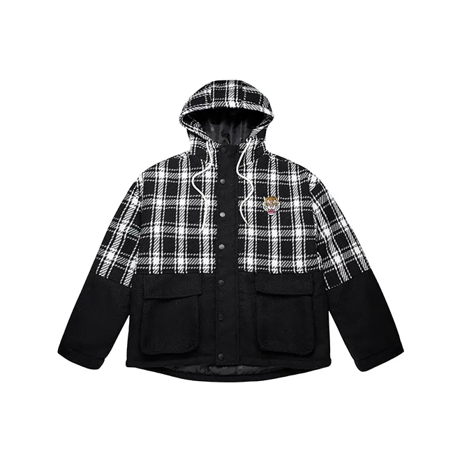 ED HARDY X Puffer Jacket Unisex Black