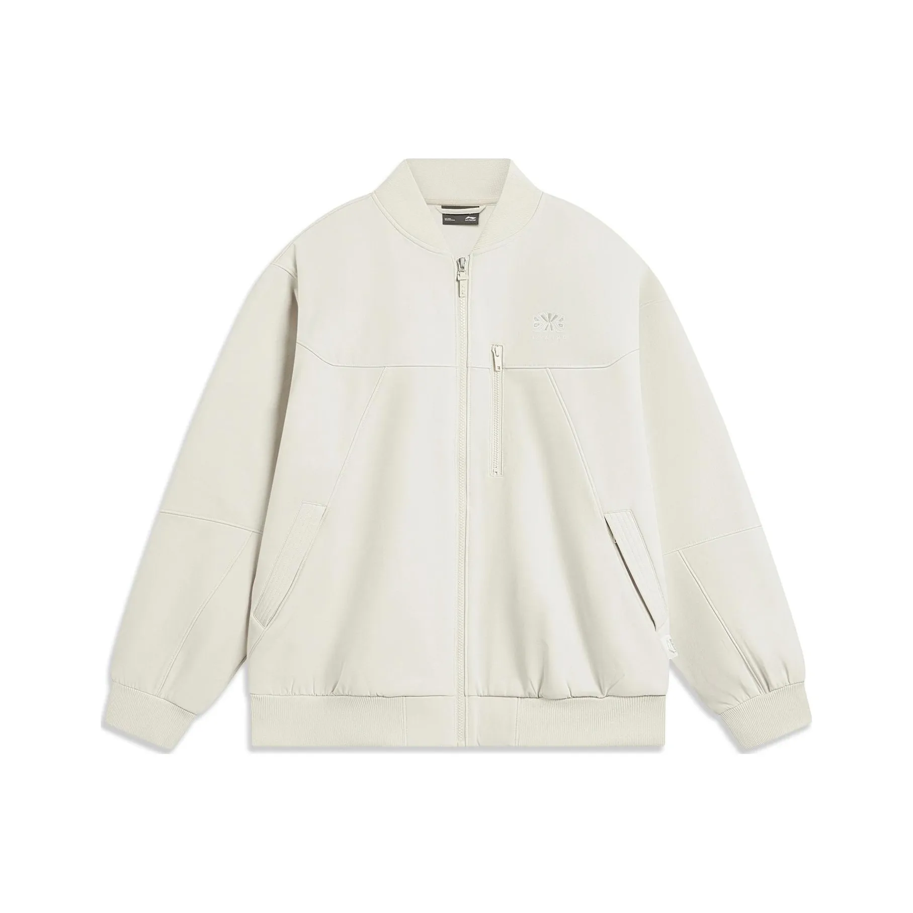 LiNing Sports Life Collection Jacket Men's Dawn Gray