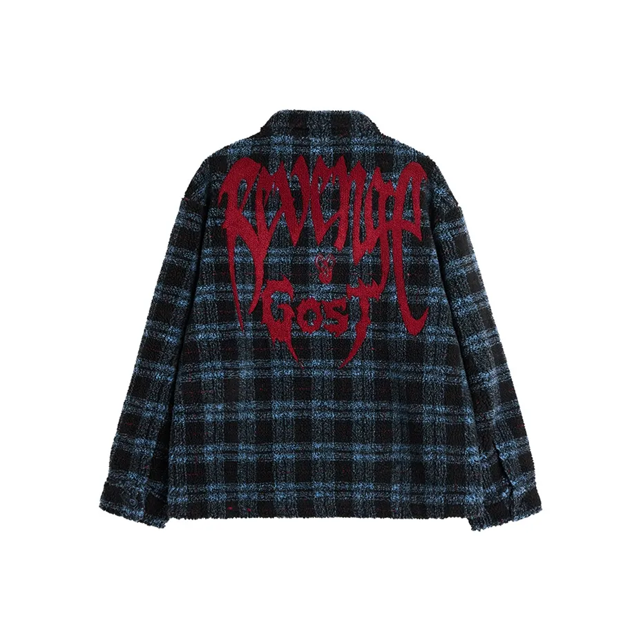 Revenge x GOST Вельвет Feel Куртка Унисекс Синий