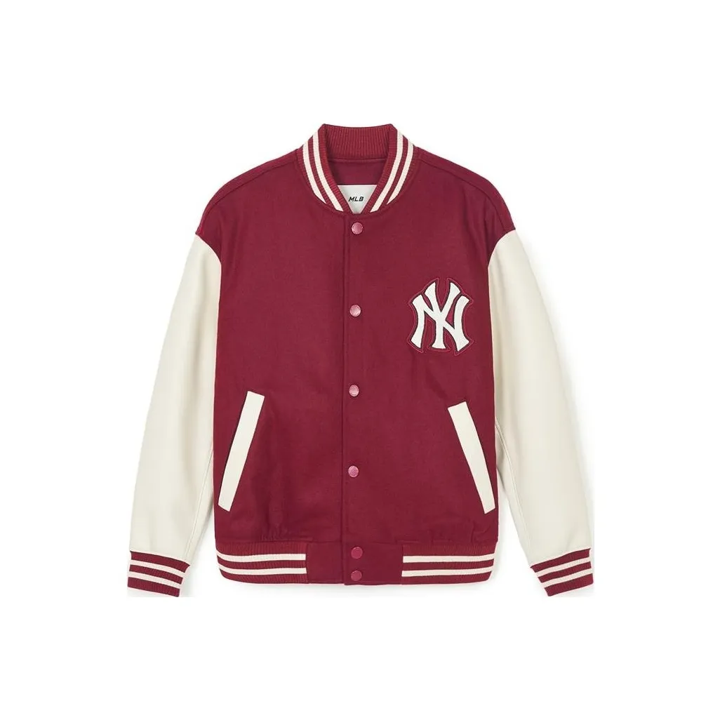 MLB SS24 Бейсбольная куртка унисекс красная