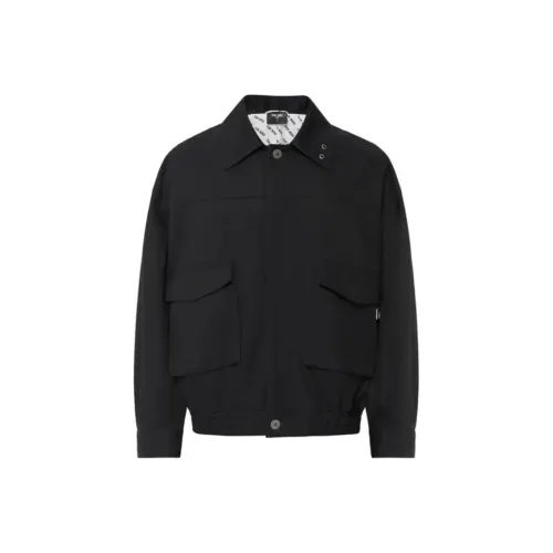 TEAM WANG FW24 CHOICES Collection Черная унисекс куртка
