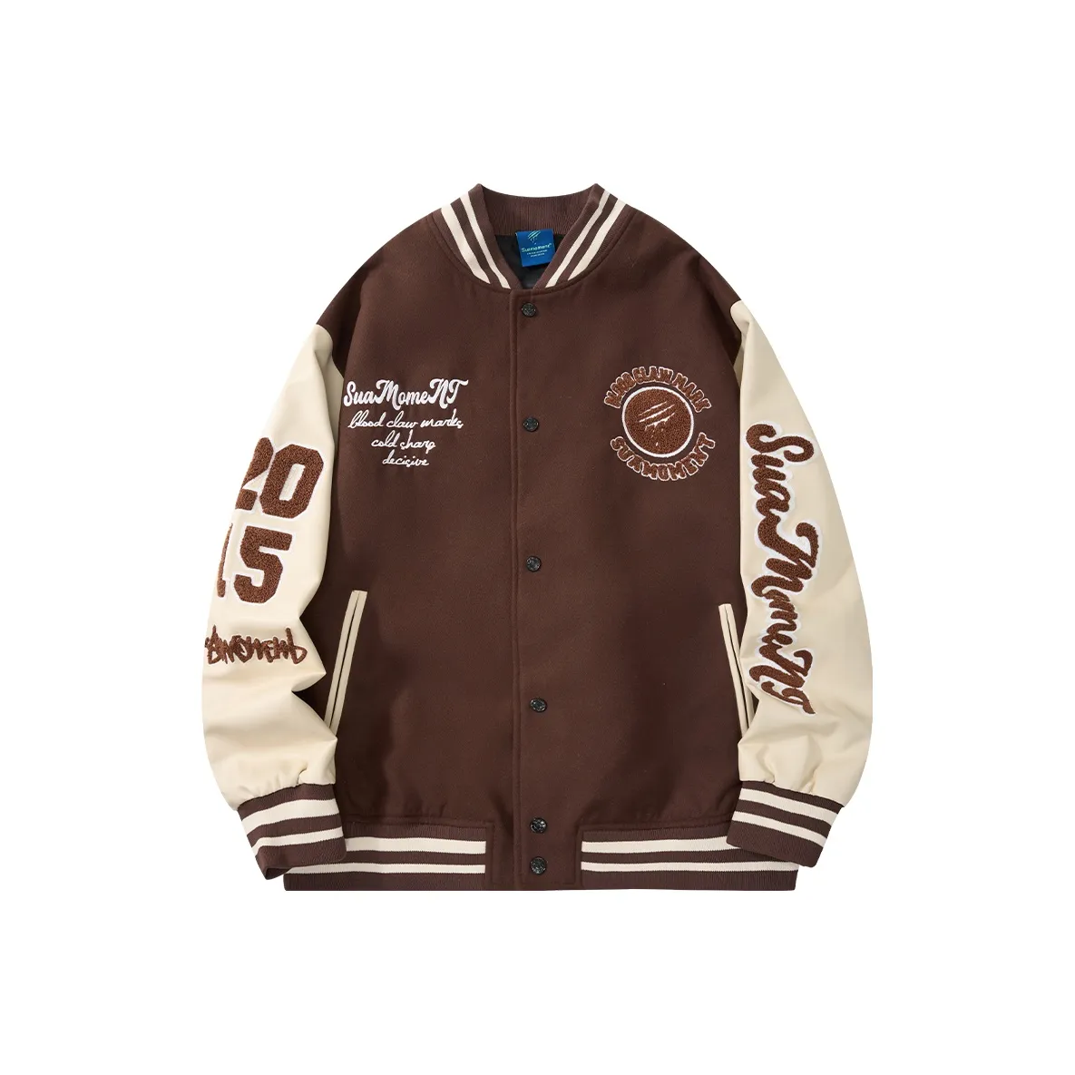 Suamoment Весенний Осенний Американский Мода Бренд Куртки и Пальто Унисекс