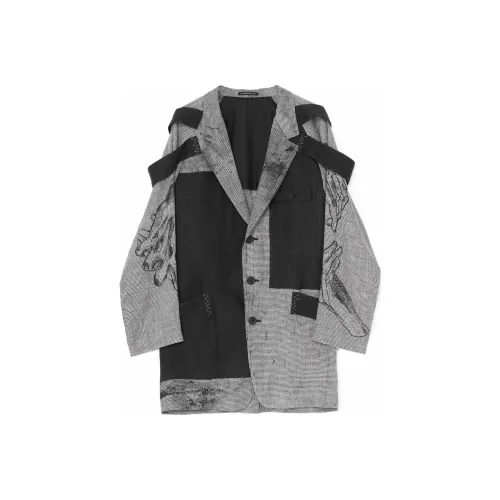 Yohji Yamamoto Черная Мужская Куртка