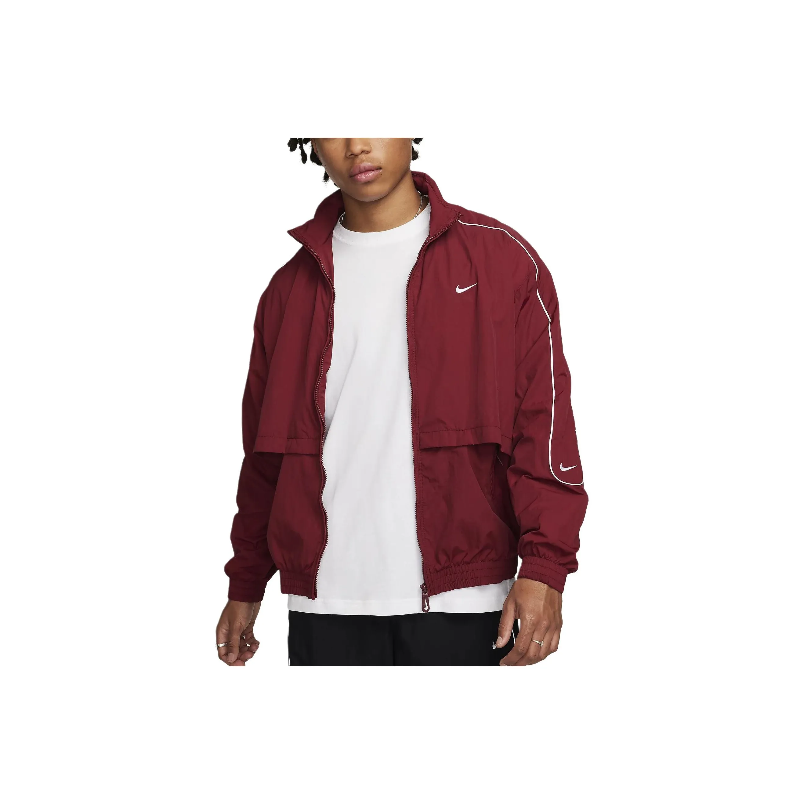 nike Sportswear Solo Swoosh Куртки и Пальто Мужской Красный