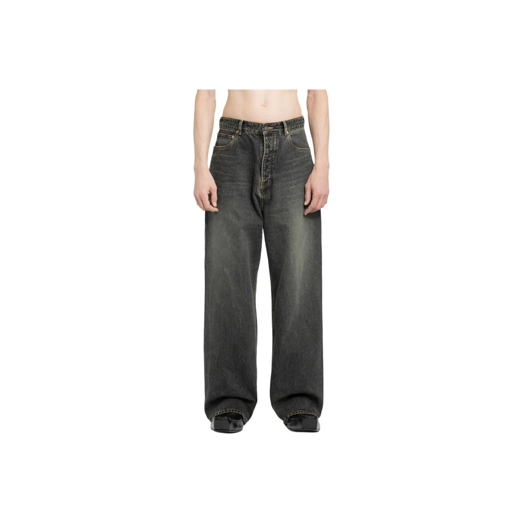 Balenciaga Low rise Wide leg Jeans