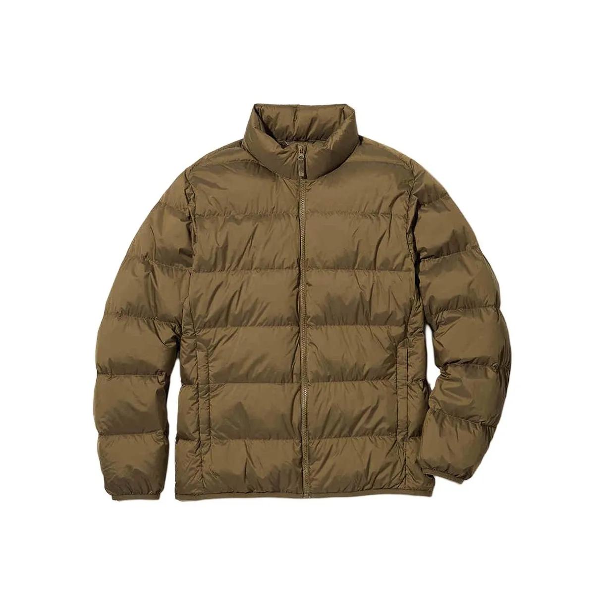 UNIQLO Пуховик Мужской Светлый Умбра