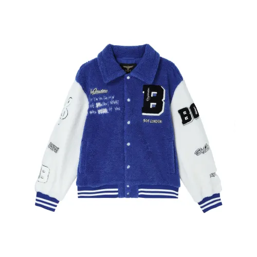 BOY LONDON Синие унисекс бархатные куртки