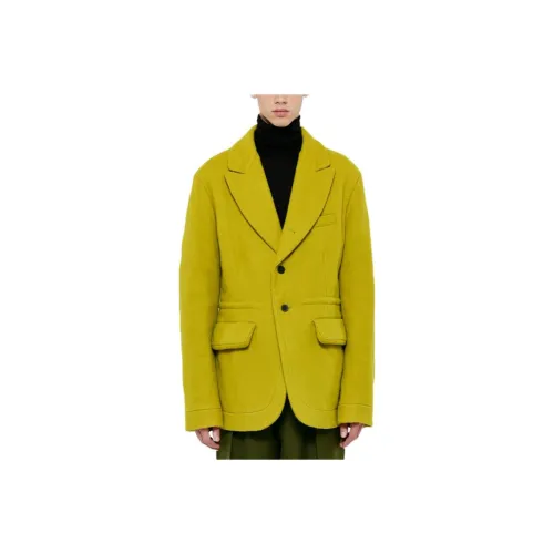 Haider Ackermann Желтые Мужские Куртки