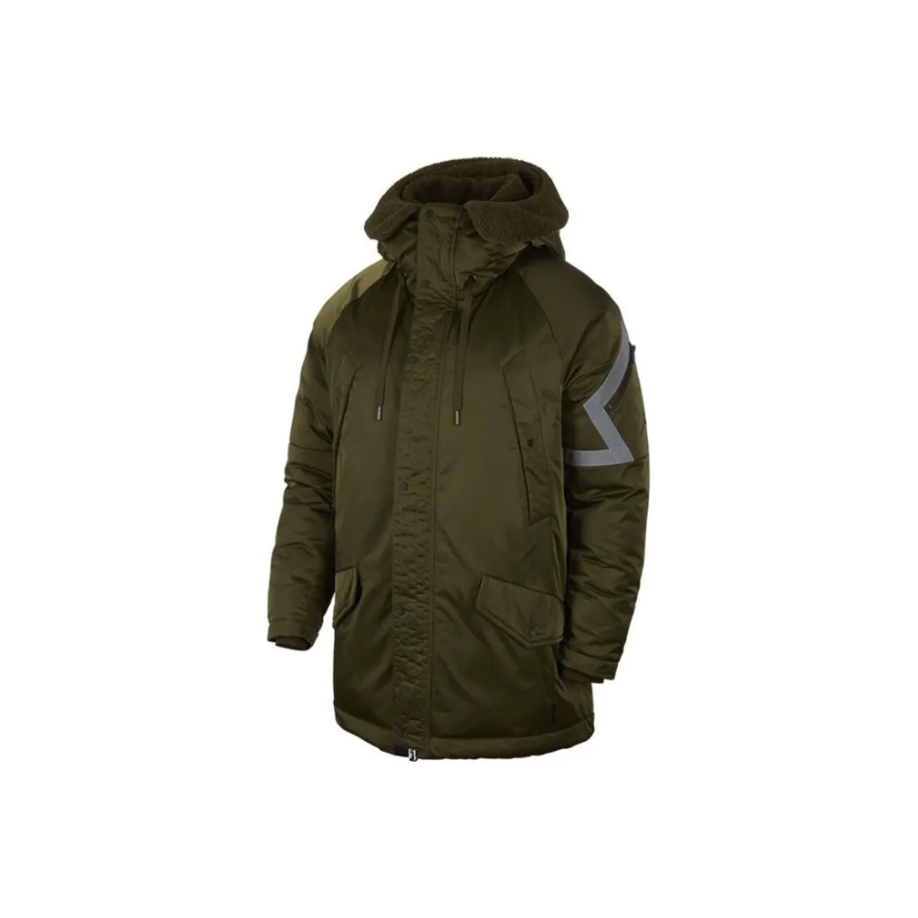 nike Пуховик Мужской Лесной Зеленый