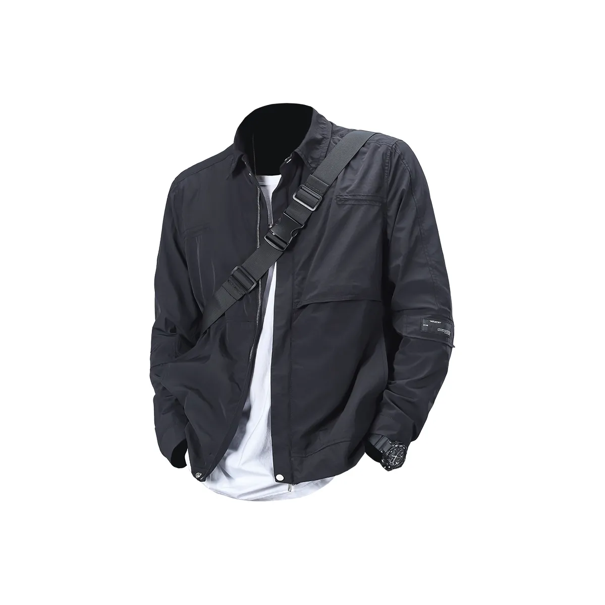 Seasonal Words Куртки и Пальто Мужской Черный