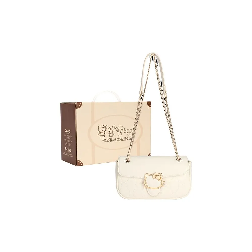 Sanrio Hello Kitty Сумка через плечо из синтетической кожи маленькая квадратная сумка стандартная женская