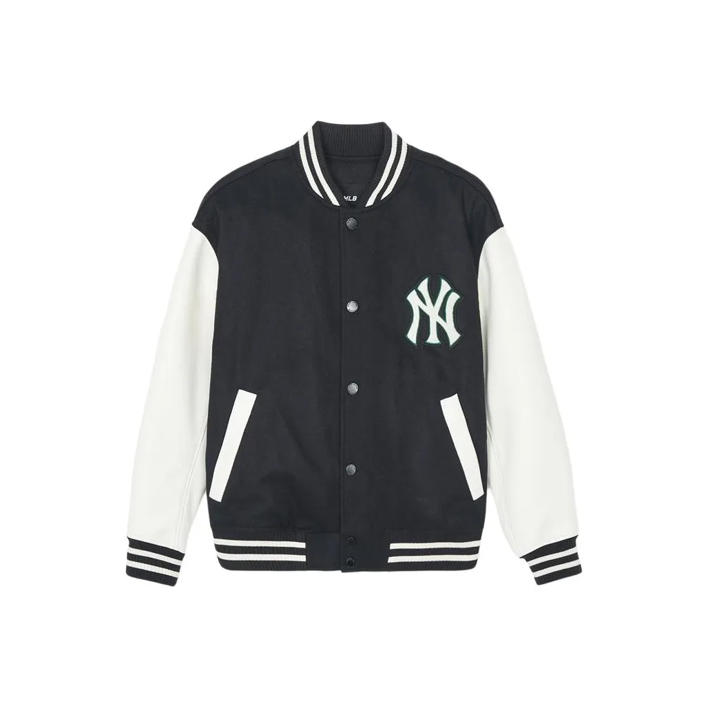 MLB SS24 Baseball Jacket Unisex Black
