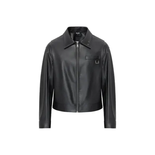 TEAM WANG FW24 CHOICES Collection Черная унисекс куртка