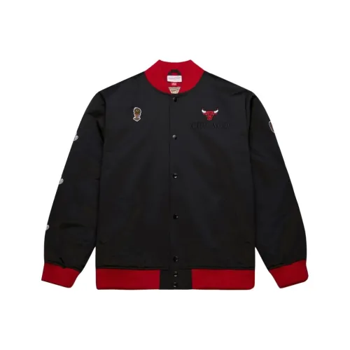 Mitchell Ness Черные Унисекс Куртки