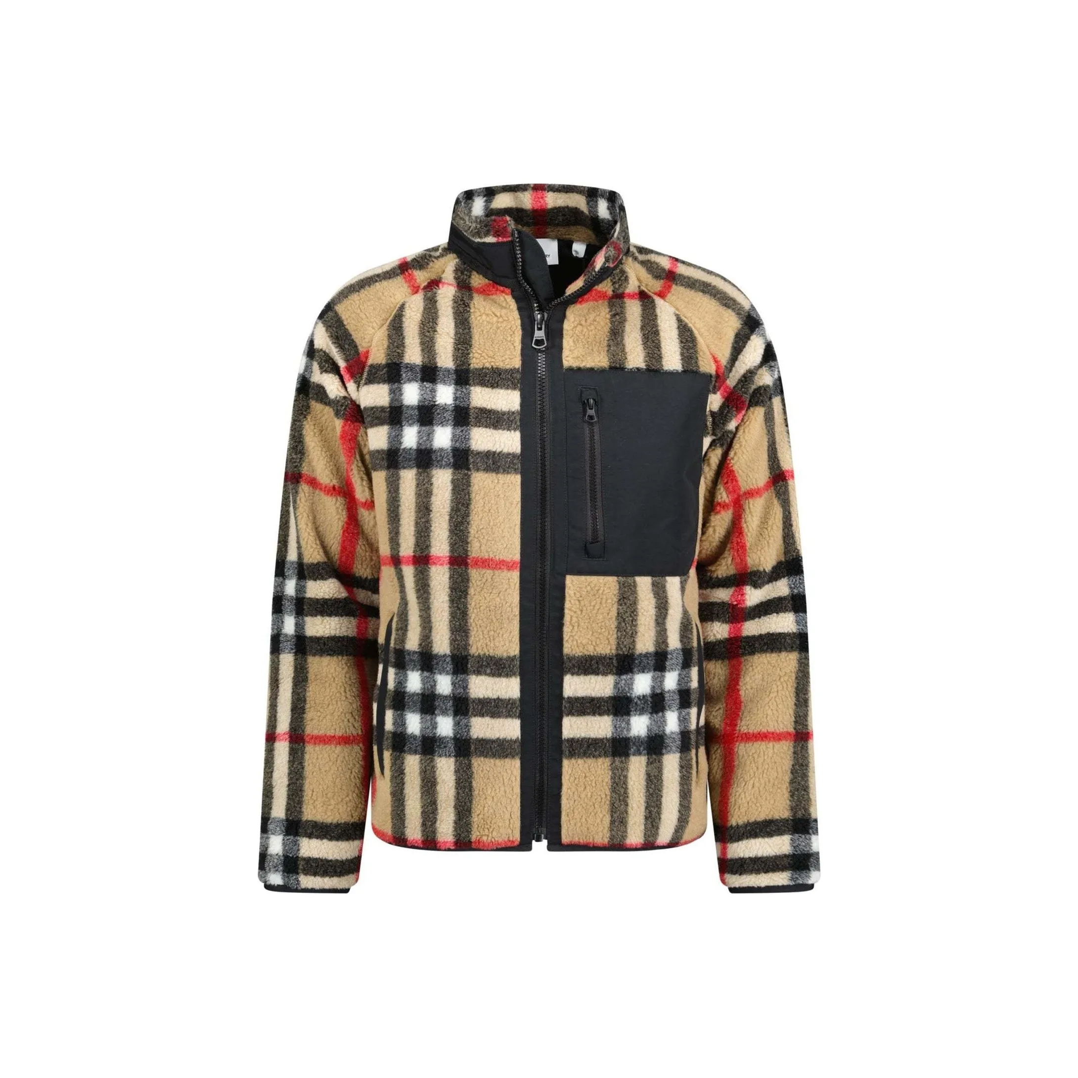 Burberry Norton Vintage Check Fleece Jacket