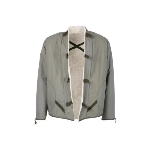 GREG LAUREN Серый Унисекс Куртки