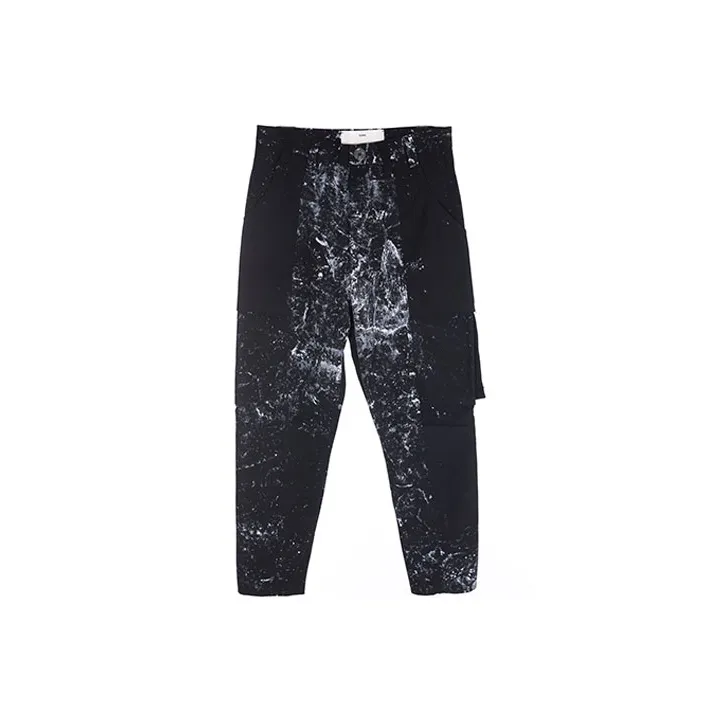 SONG FOR THE MUTE Cargo Pants Men's Black