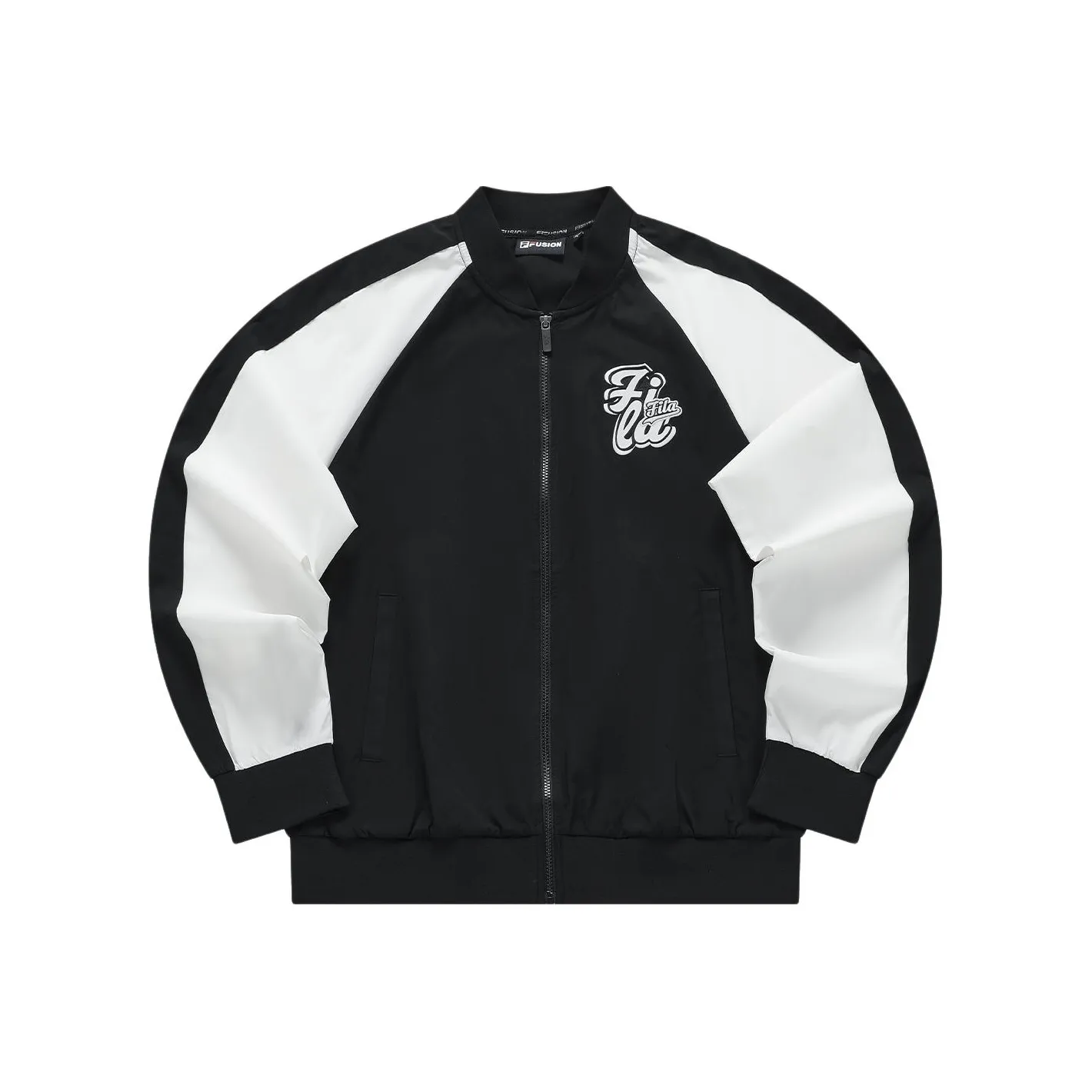 FILA FUSION Бейсбольная куртка Мужская Глубокий черный