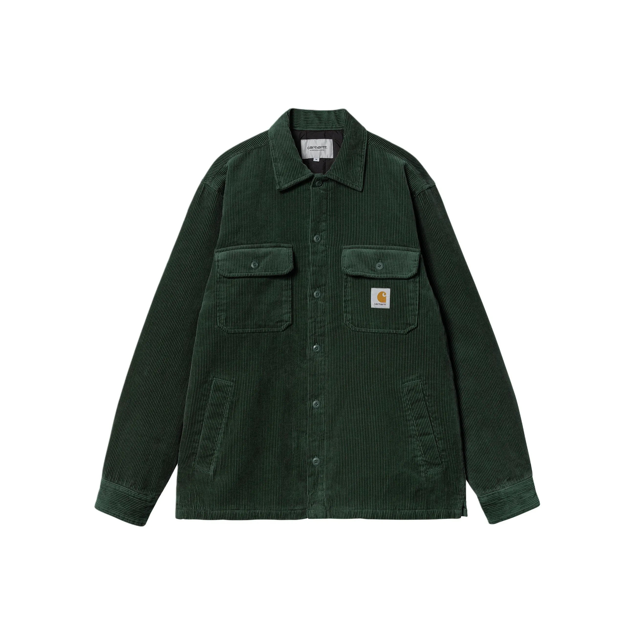 Carhartt WIP Whitsome Рубашка Jac Куртки Пальто Мужской Mulberry Деревянно-зеленый