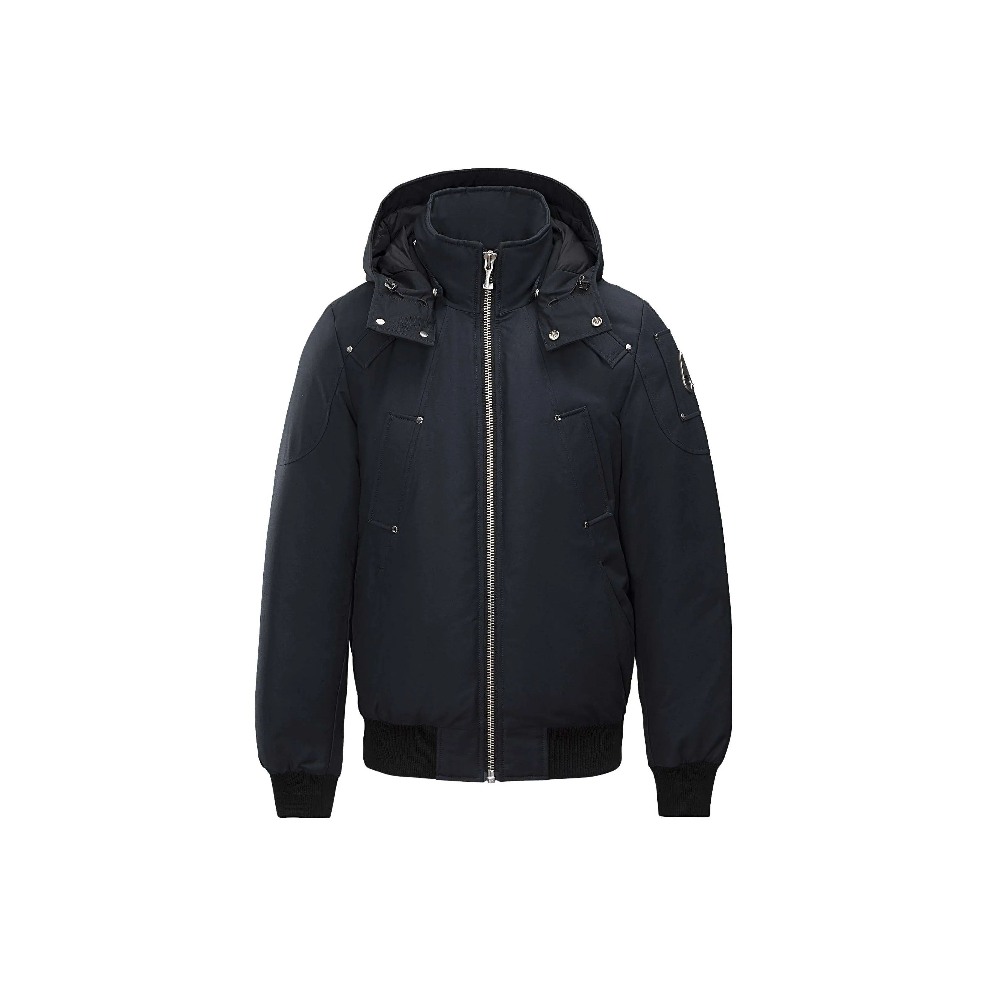 Moose Knuckles Original Ballistic Bomber Jackets & Coats Men's Black