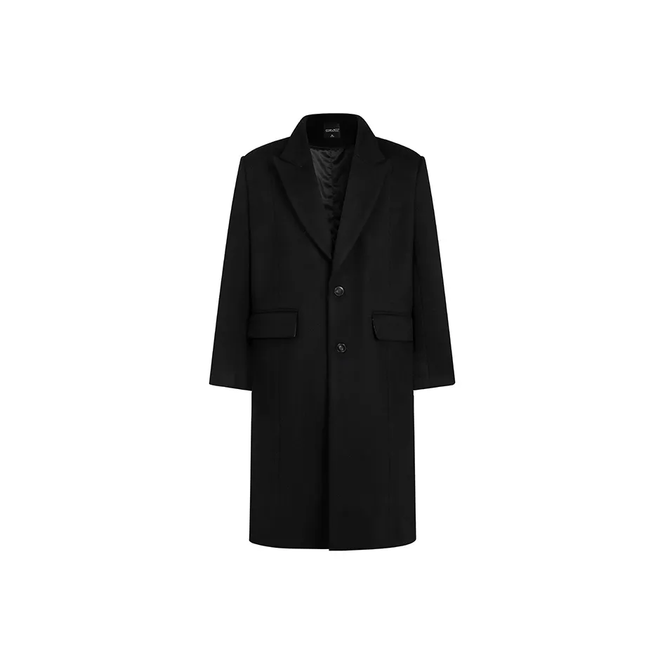 DIMC Черное унисекс пальто