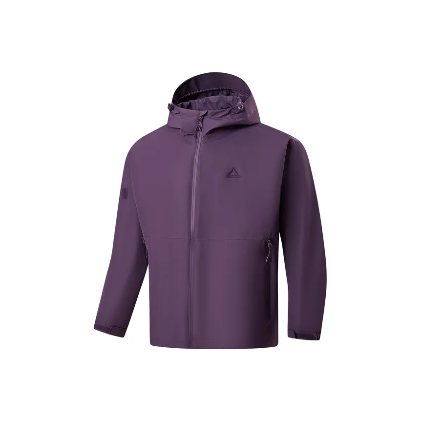 PEAK Windbreaker Jacket Unisex Dark Purple