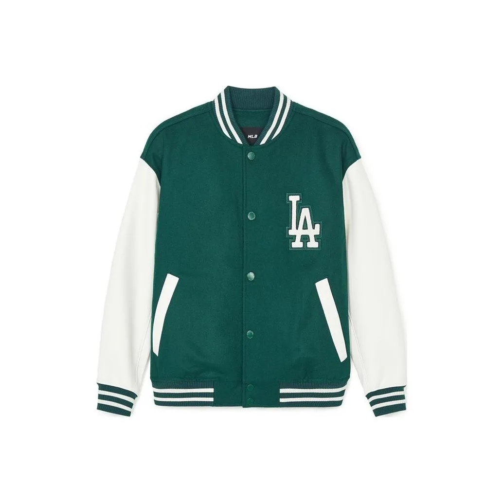 MLB SS24 Baseball Jacket Unisex Green