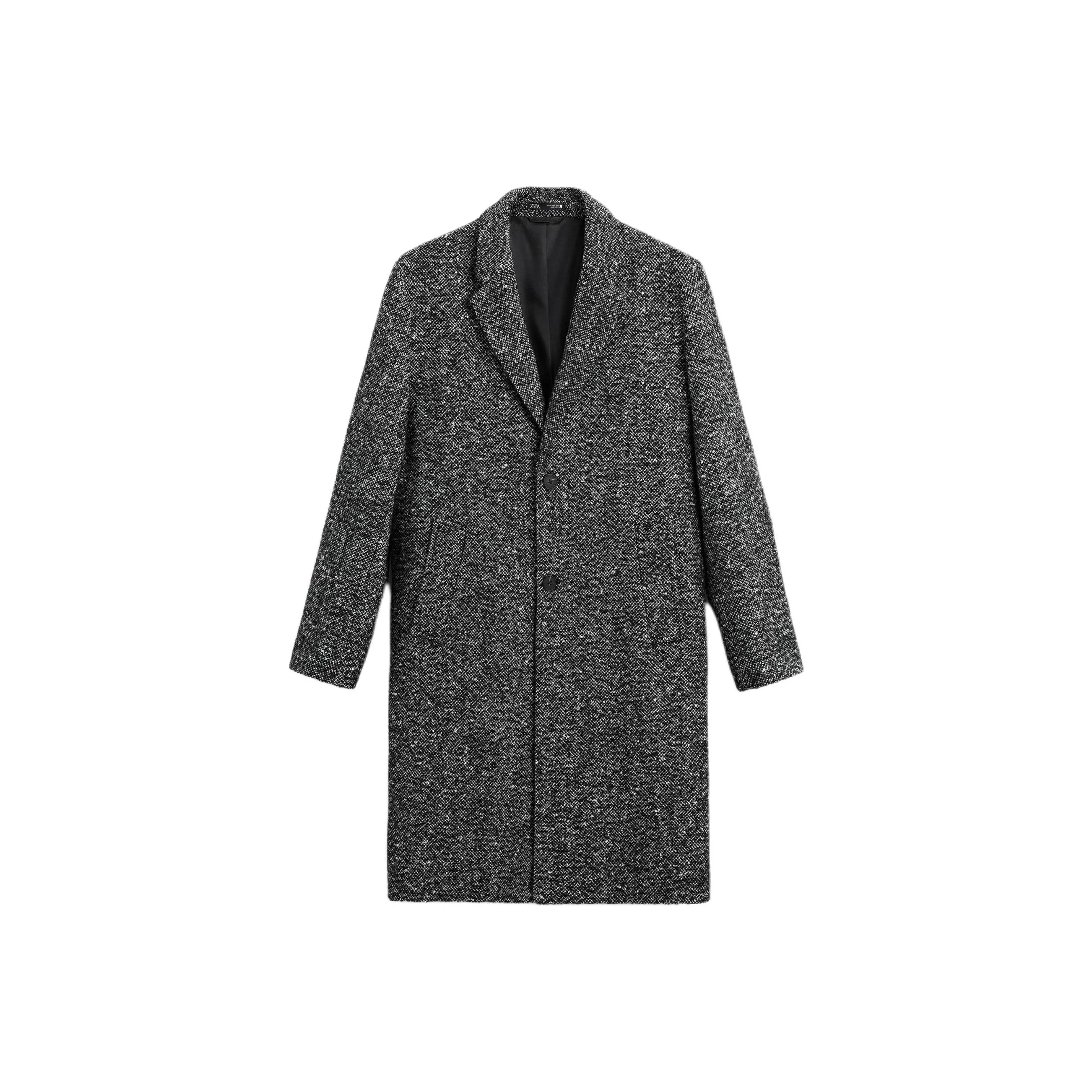 ZARA Черное Мужское Пальто