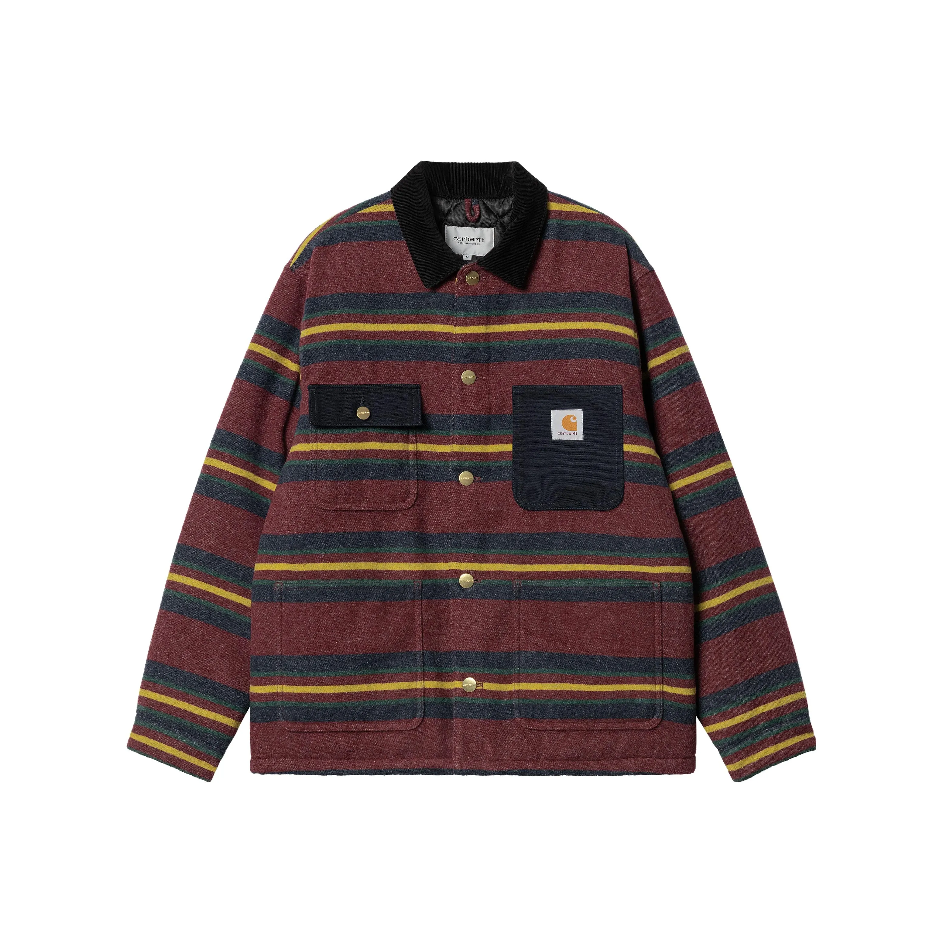 Carhartt WIP Oregon Striped Flannel Jacket