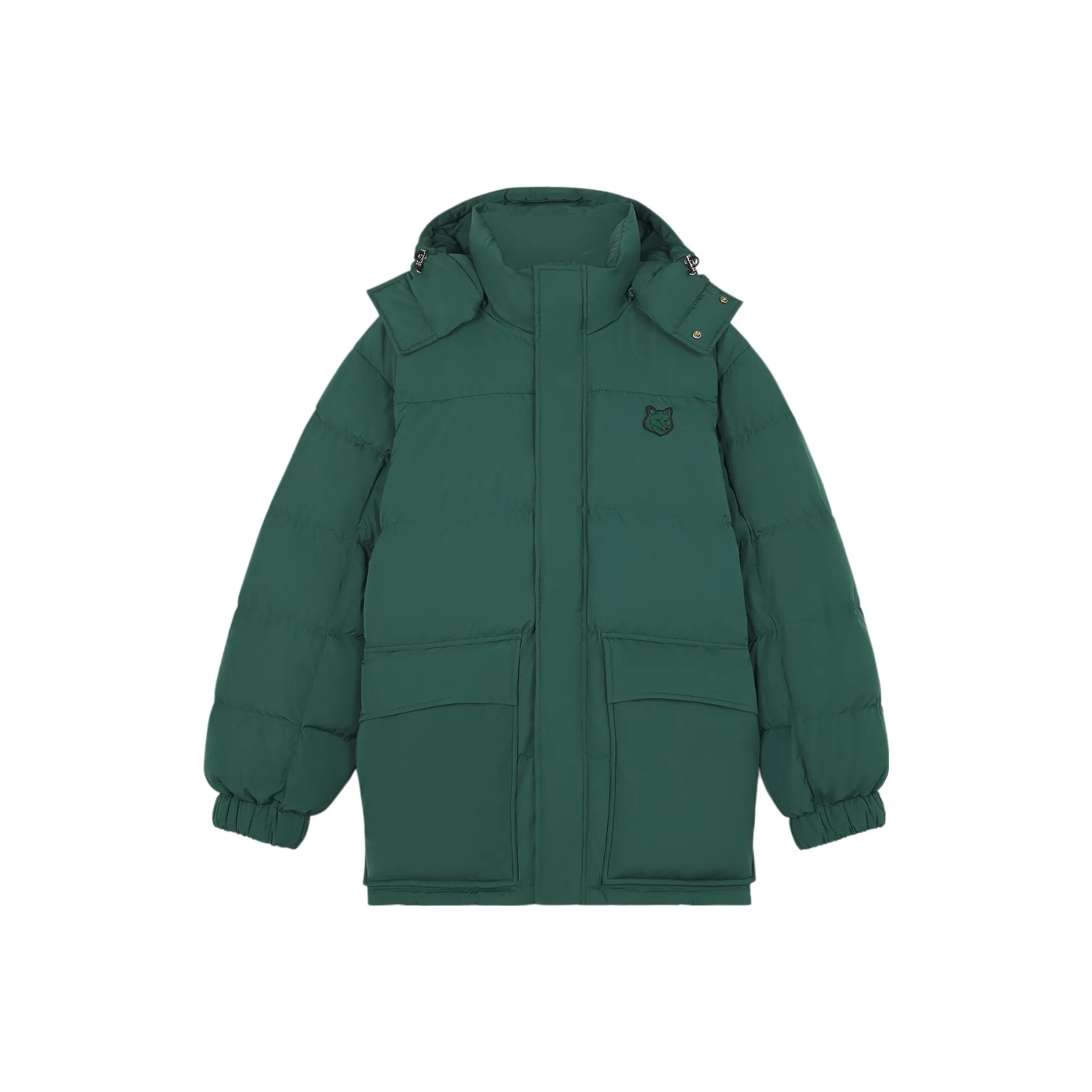 Maison Kitsune FW23 Куртка Мужская Bottle Зеленая