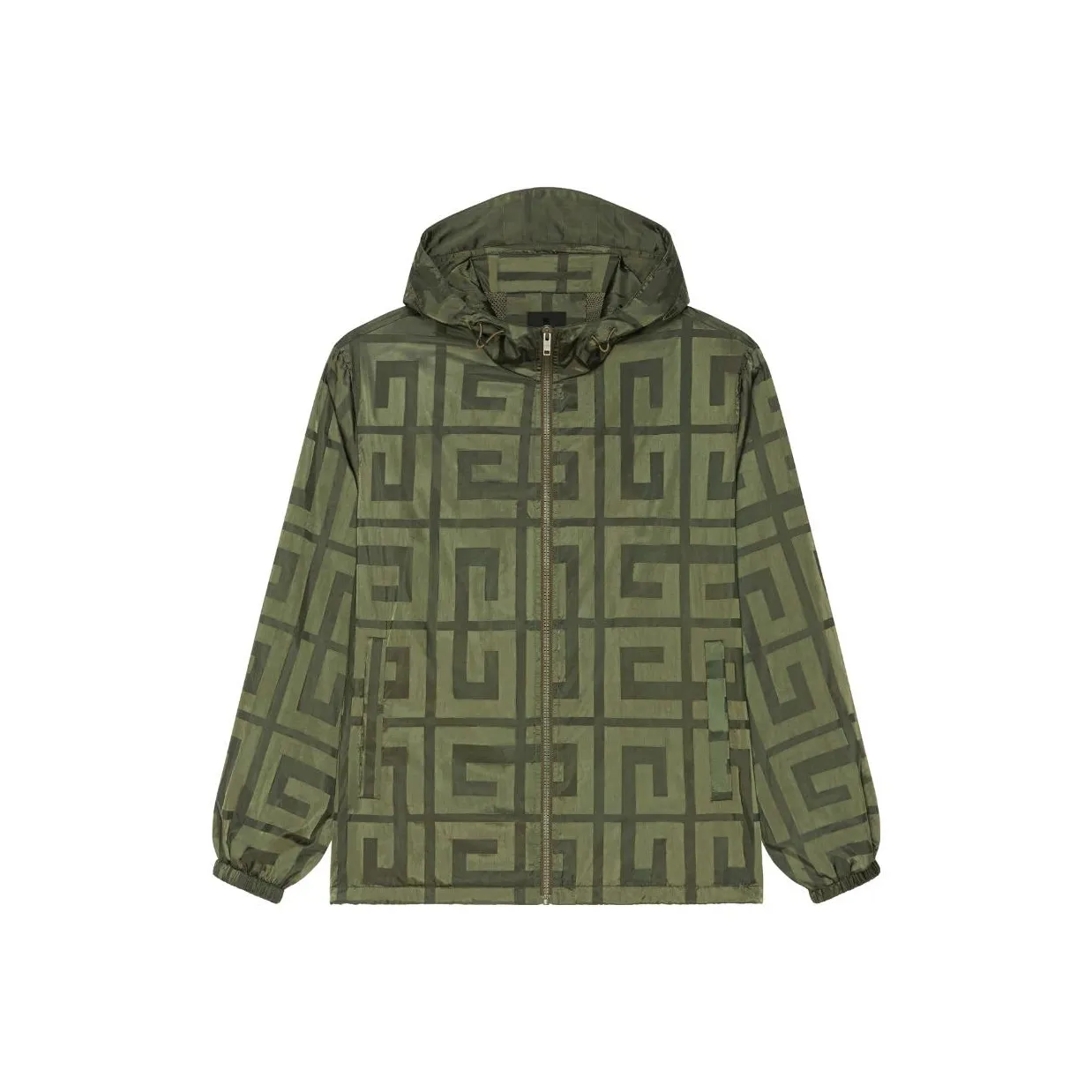 Givenchy 4G Pattern Hooded Windbreaker