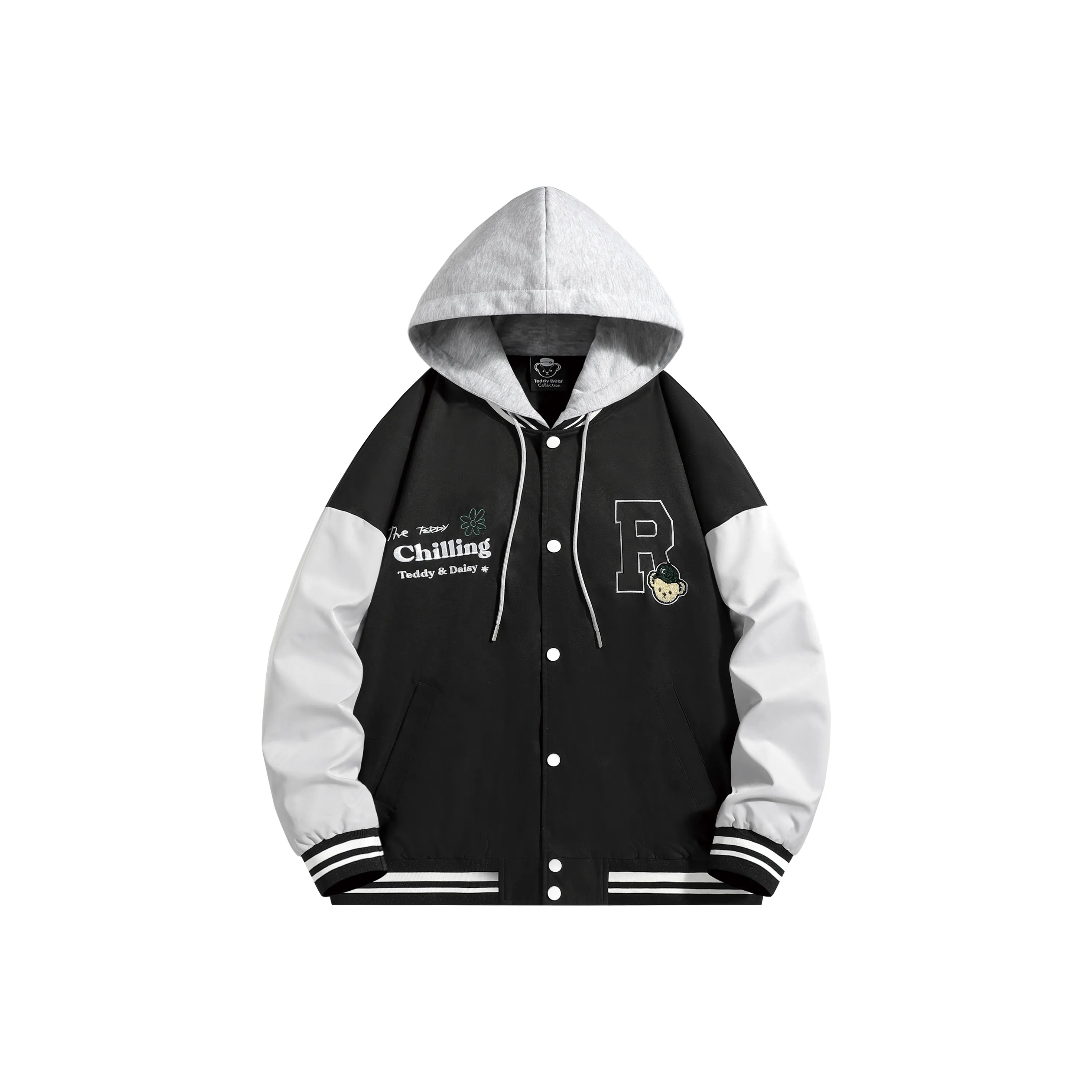 Teddy Bear Collection TBC DAISY Series Baseball Jacket Coat Unisex