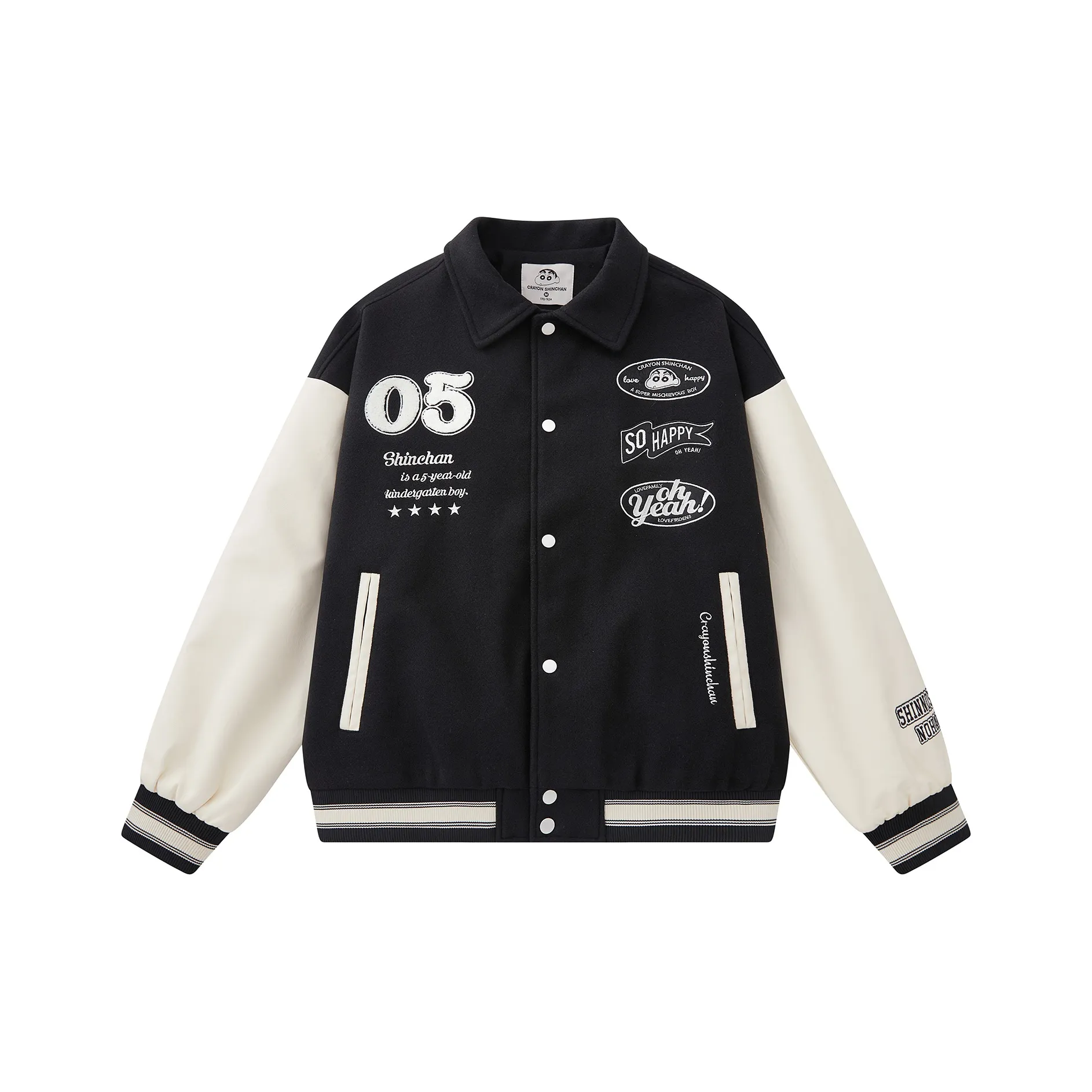 SHINCHAN Бейсбольная куртка Куртка Унисекс