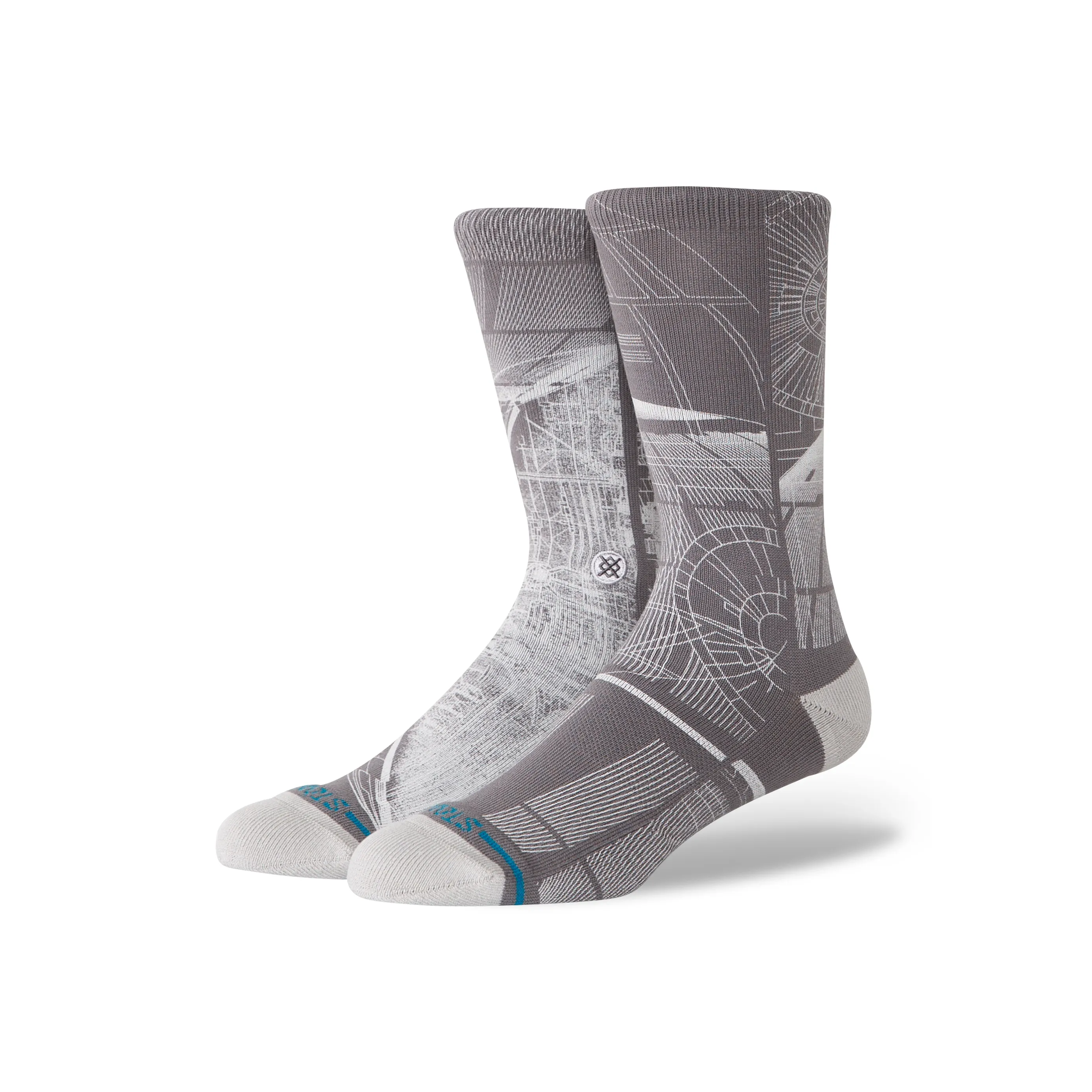 STANCE X XINGQIUDAZHAN LIANMINGKUAN Носки Crew Унисекс 1 упаковка