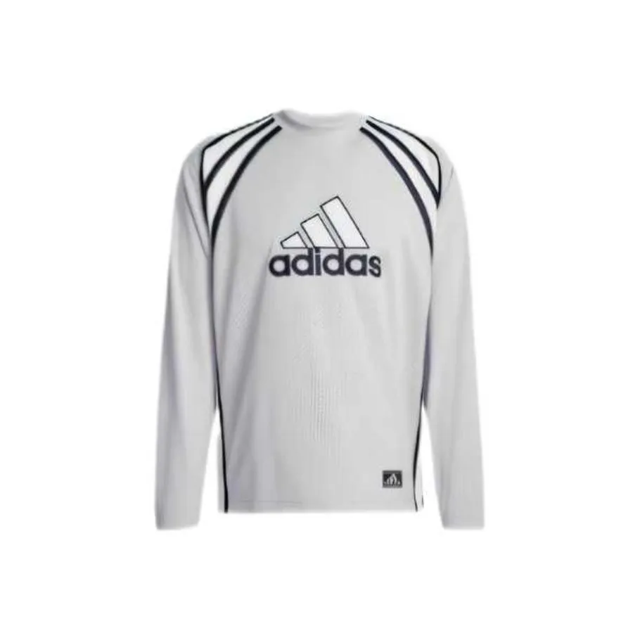 Adidas Originals Clover Series Originals T Рубашка Мужская Светло-Серый