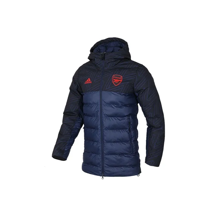 Adidas Parka Coats Men's Blue