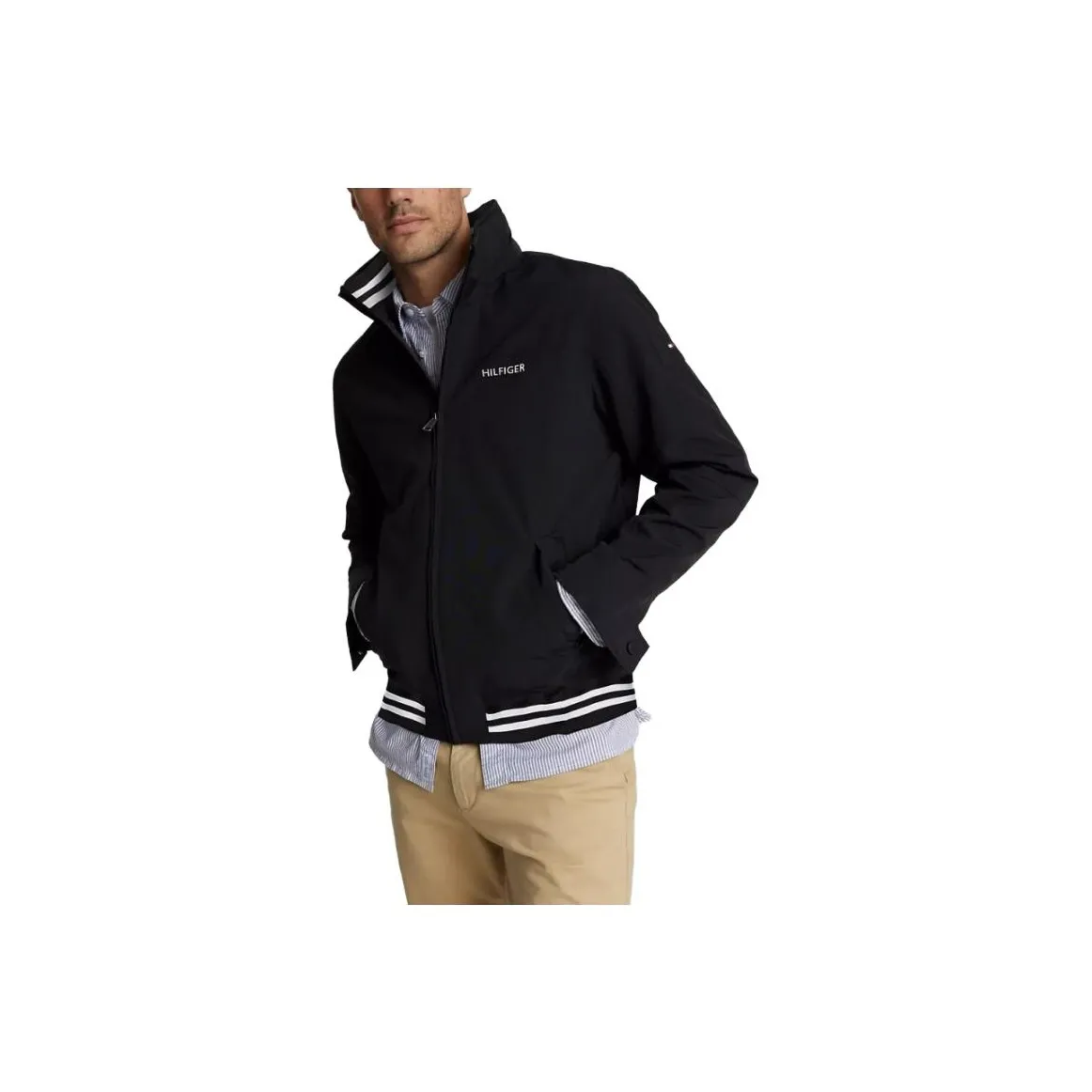 Tommy Hilfiger Jackets Coats Men's Black