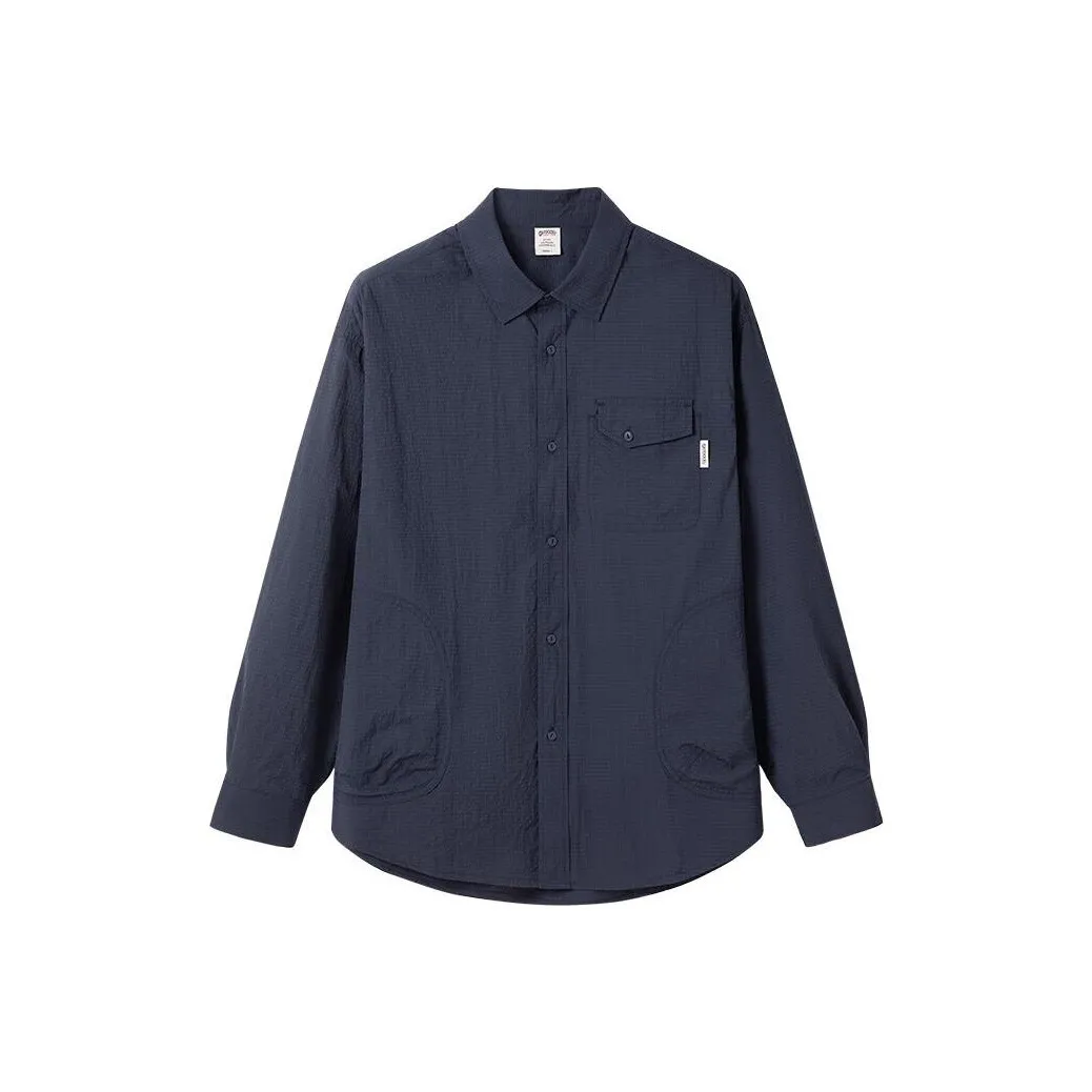 OUTDOOR PRODUCTS Sun Protection Clothing Men's Navy Blue