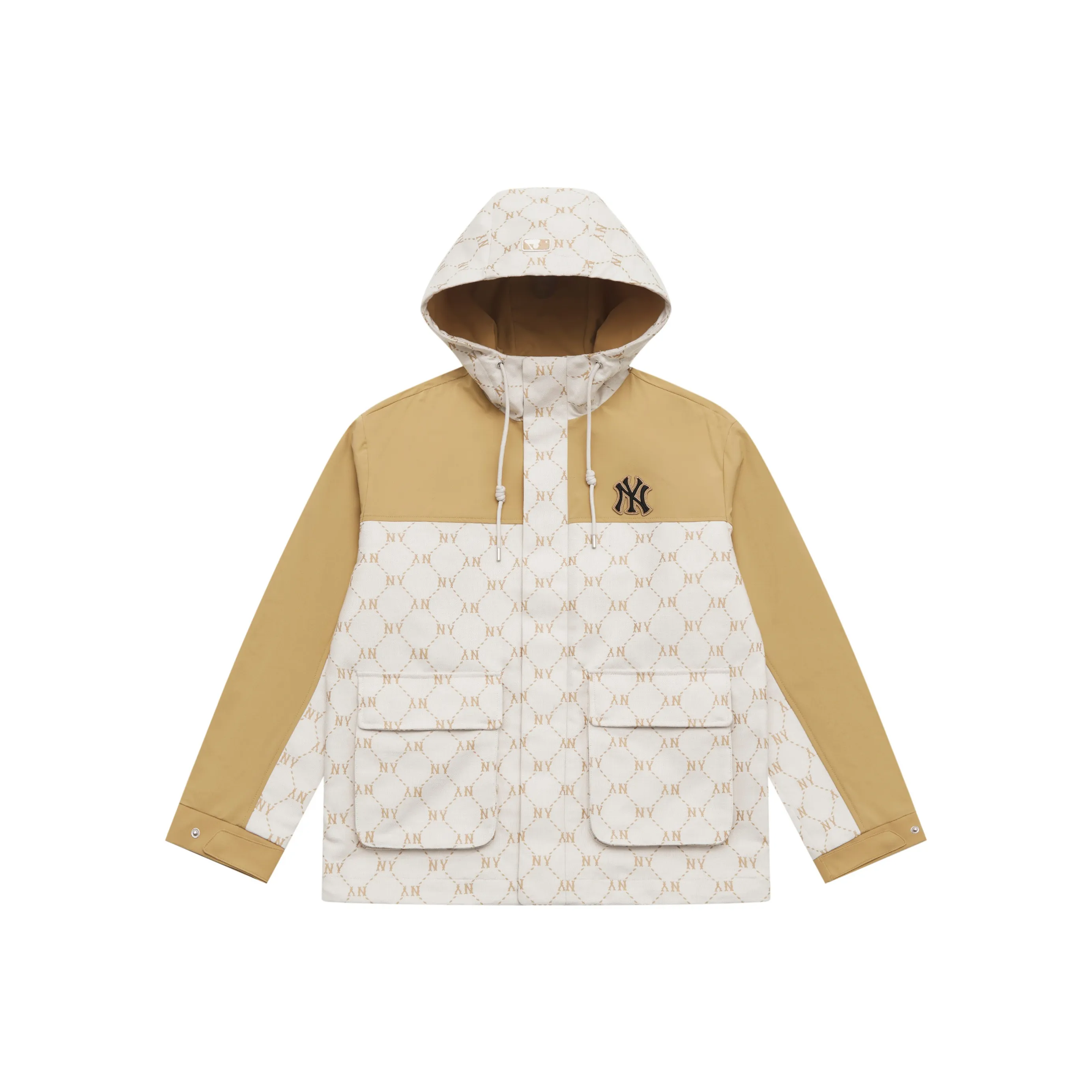 MLB Monogram New York Yankees SS25 Jacket Unisex White/Khaki