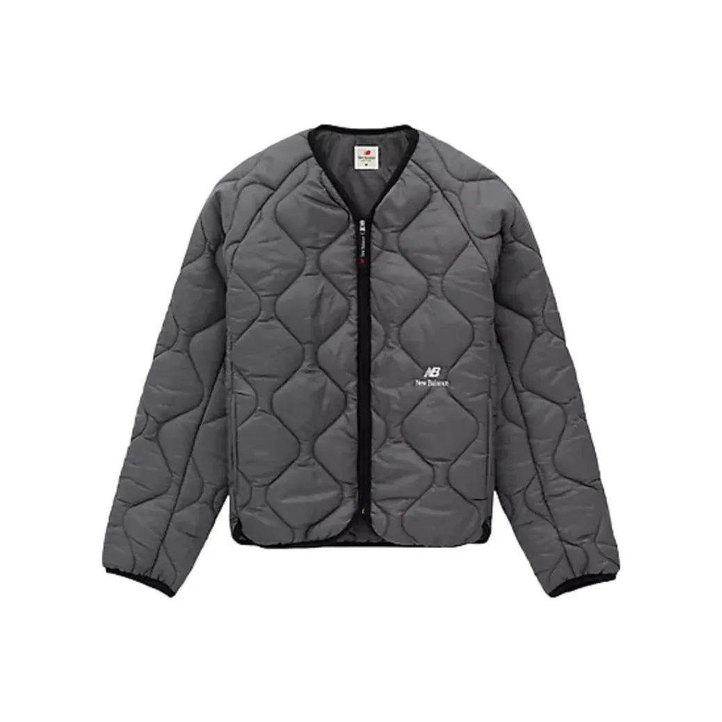 New Balance Made In USA FW24 Heritage Stacked Jackets Coats Men's Dark Gray