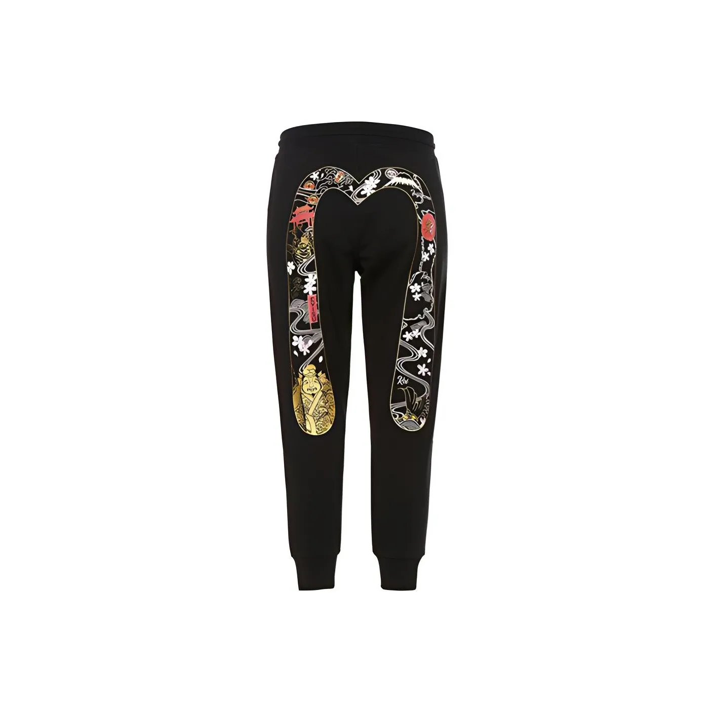 EVISU Casual Pants Women's Black