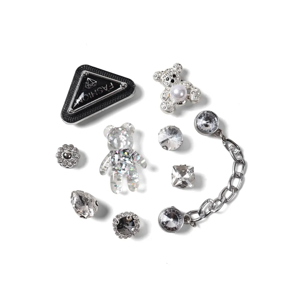 ZUOWEISHIJIA Resin Compatible With Crocs Decoration Shoe Charms, Cute Versatile DIY All Shoe Charm Unisex