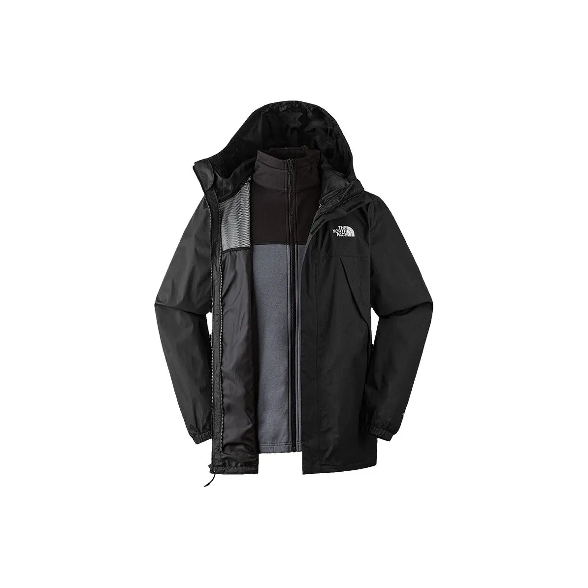 THE NORTH FACE City Outdoor Collection Waterproof Breathable Warm Cold Resistant Windbreaker Jackets Men's Black