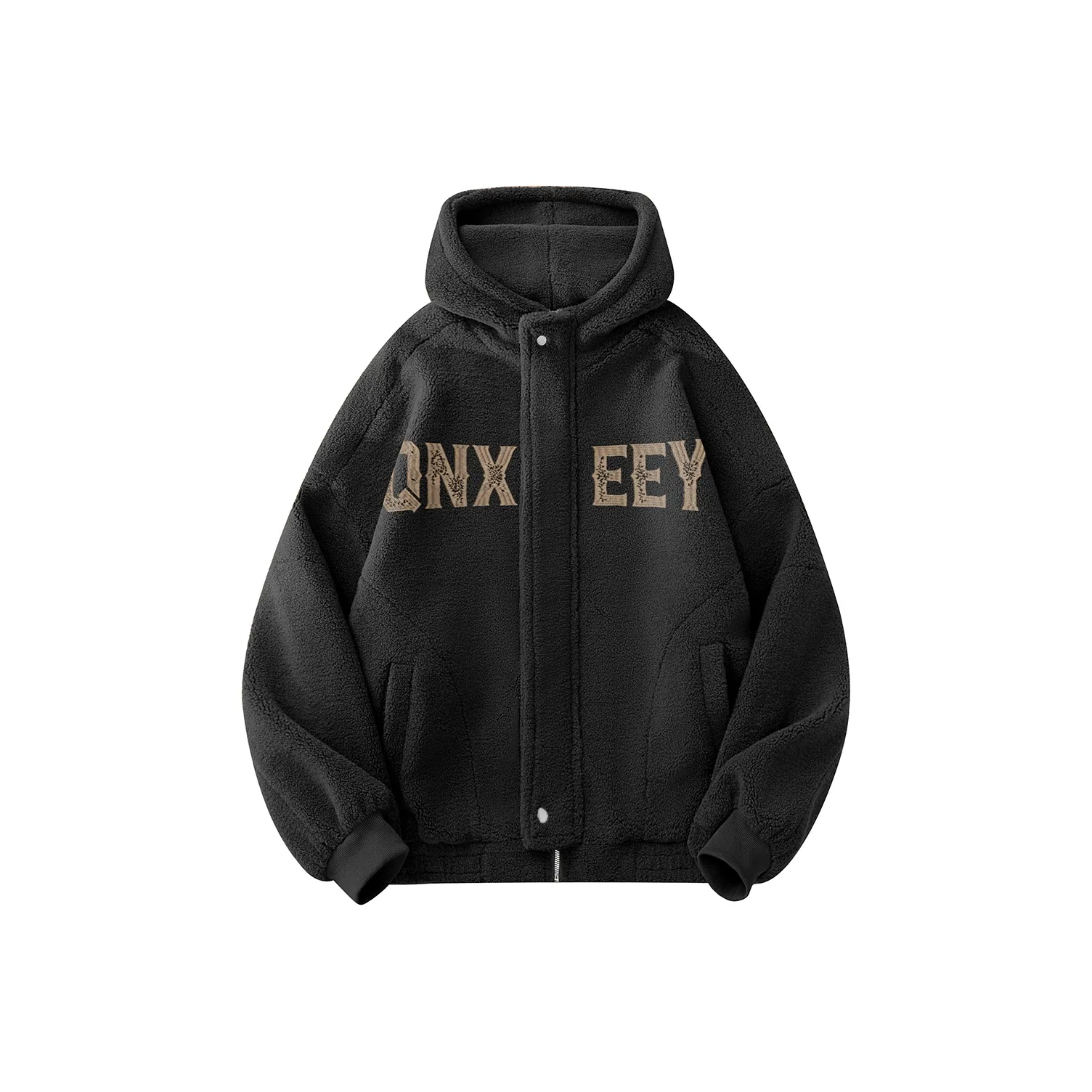Qnxeey Velvet Jackets Unisex