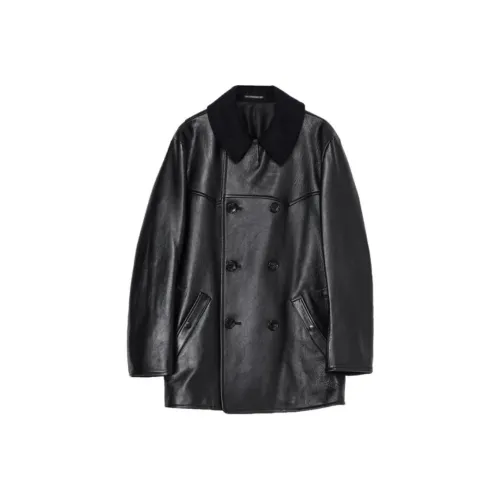 Yohji Yamamoto Черные Унисекс Куртки