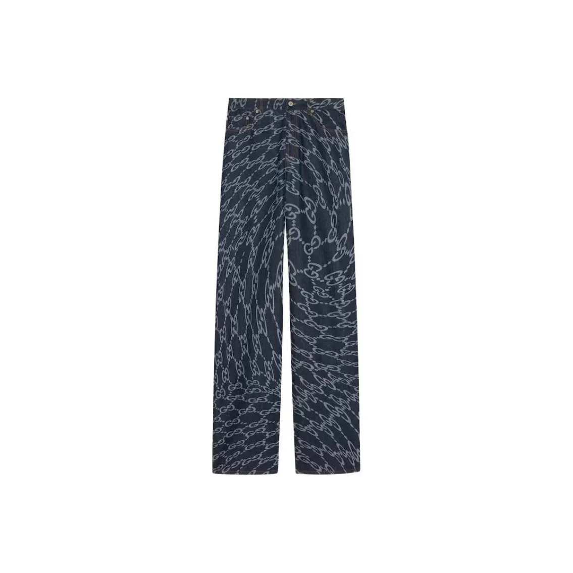 GUCCI Wavy GG print Loose fit Jeans