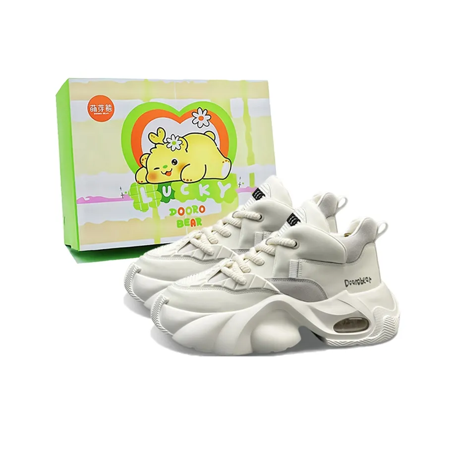 Budding Bear визуально увеличивает рост устойчивый к истиранию дышащий с низким топом устойчивый к поте мужские кроссовки