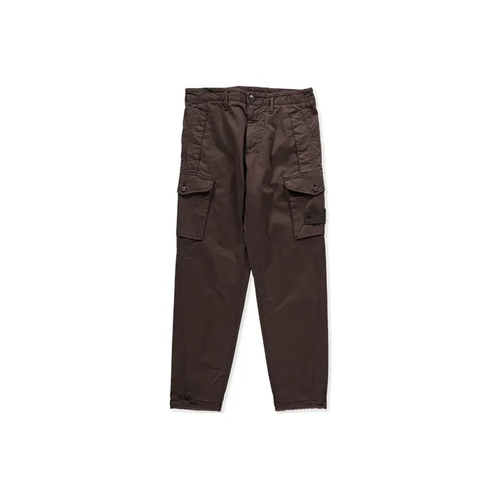 STONE ISLAND Cargo Pants Unisex Dark Umber