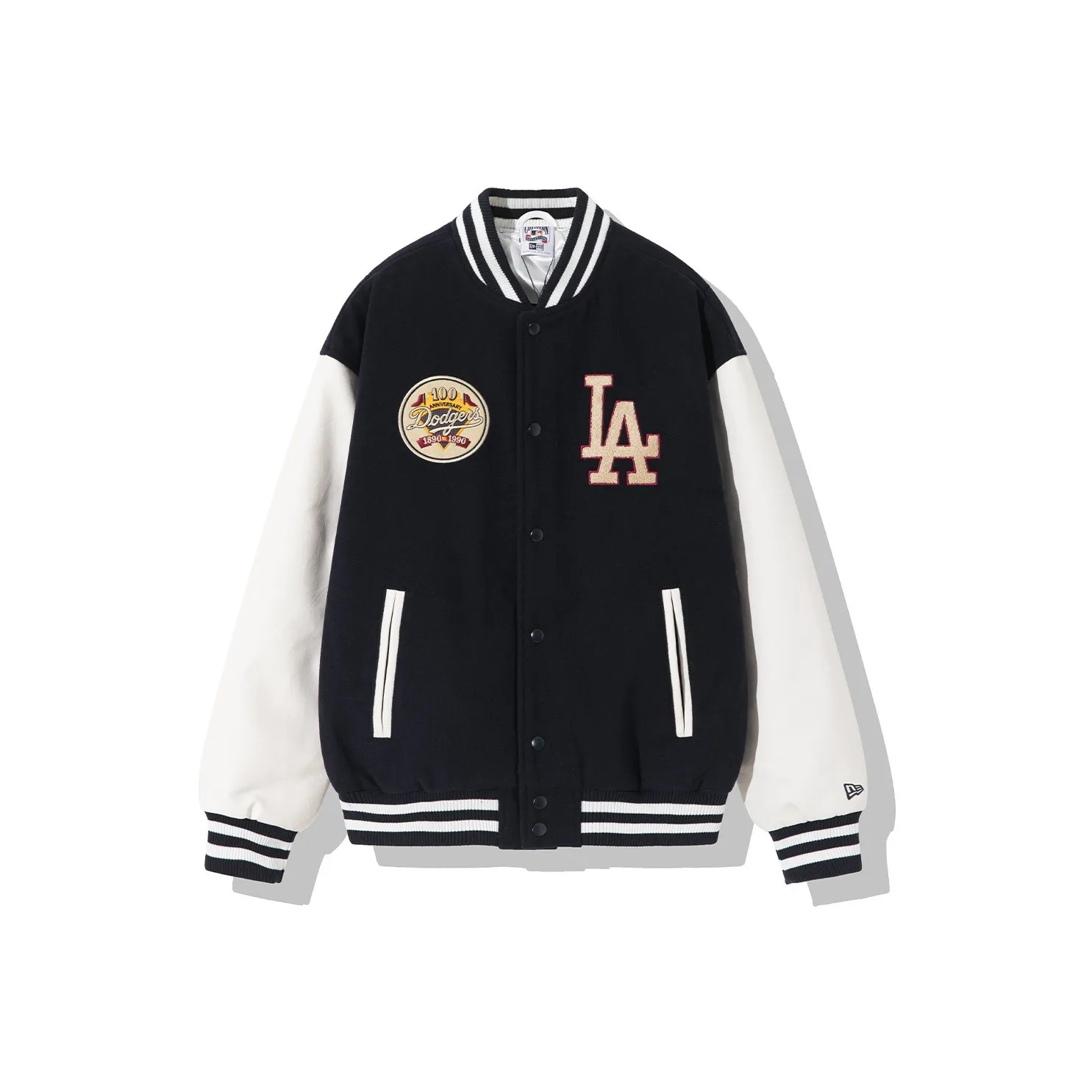 New Era Бейсбольная куртка Унисекс Темно-синий